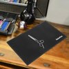 Ipetboom Barber Mat for Clippers: 11.8x7.5" Anti-Slip Flexible Rubber Barber Mat for Stations Scissors - Hair Styling Tool Mat Barbershop Counter Mat for Bar Service Sink Mat Salon Station Pad