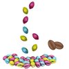 Easter Chocolate Eggs, Multicolored Foil Wrapped Milk Chocolate, Kosher Certified Dairy (2 Pounds)
