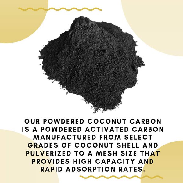 EnviroSupply Coconut Shell Powder Activated Carbon - Resealable 8 Ounce Bag (225 Grams), Ultra Fine Premium Charcoal (for Teeth Whitening, Beauty Supplies, Cleansing, Skin Care, Detox)