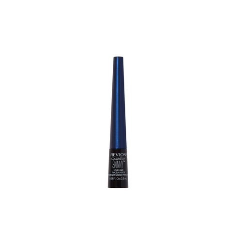Revlon Skinny Liquid Eyeliner, ColorStay Eye Makeup, Waterproof, Smudge-proof, Longwearing with Ultra-Fine Tip, Navy Shock, 0.08 oz