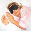 TRU47 Silver Jersey & Silk Sleep Mask - Luxury Eye Masks for Women & Men/Travel Essentials/99% Pure Silver Thread/6 Layers of Comfort/Blackout Sleeping Cover/Perfect for Restful Sleep