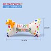 Birthday Gifts Cake & Bone for Dogs | Squeaky Dog Toys with Soft Stuffing | Pet Supplies | Puppies Party | Good Behavior | Indoor Training Accessories | Super Chewer Toy for All Breeds (Bone)