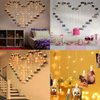 124 Lights Heart Shape Picture Clip String Lights,32 Clip Lights and 92 LED Lights, Sweet Ambience Decoration for Bedroom Livingroom Birthday/Wedding Photoes Show,Balloon Decoration,Warm White