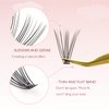 20D Lash Clusters, 240pcs Individual Lash Extensions 20D Volume Cluster Lashes, 8-12mm Mix Lengths C Curl 0.07mm Thickness eyelash Individual Cluster Lashes Apply Under your Lashes(8/9/10/11/12mm)