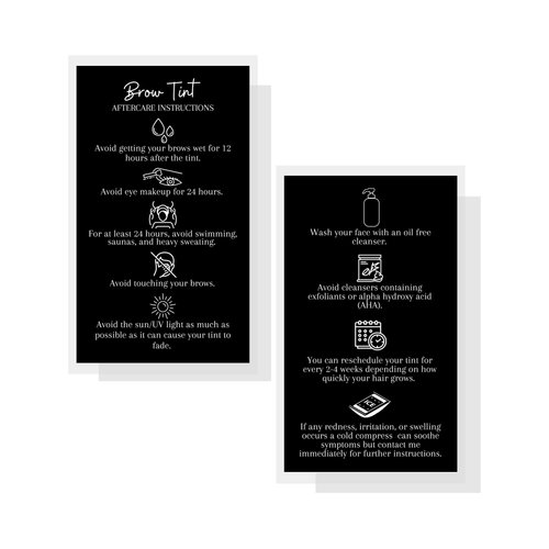 Boutique Marketing LLC | 50 Pack | Physical Printed 2 x 3.5 incheBoutique Marketing LLC BusinesBoutique Marketing LLC Card Size | Black with Icon Design, black, white