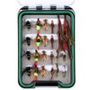 Goture Fly Fishing Flies Kit - Handmade Dry Wet Fly Fishing Lure with Waterproof Fly Box Includes Bee Bird Nymphs Streamer 16 & 24 Pieces - Ideal for Bass Trout Panfish