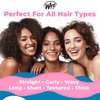 Wet Brush Original Detangler Hair Brush - Supercharged Sand - All Hair Types - Ultra-Soft IntelliFlex Detangler Bristles Glide Through Tangles with Ease - Pain-Free Comb for Men & Women