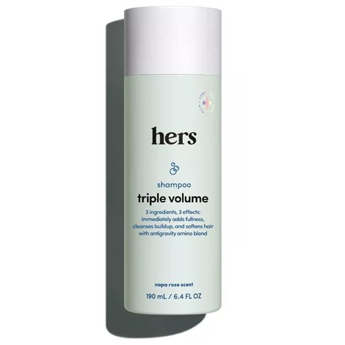 Hers Thickening Hair Shampoo 6.4 Fl Oz and Conditioner 6.4 Fl Oz Set. Helps Hair Look & Feel Thicker. Vegan, Paraben, Sulfate, Cruelty Free