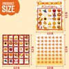 JOYIN 28 Players Thanksgiving Bingo Cards (5x5) for Kids Family Activities, Party Card Games, School Classroom Games, Turkey Party Favors Supplies