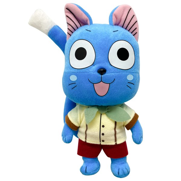 Great Eastern Animation Fairy Tail Ge 52166 Happy Edolas Stuffed Plush, 9"
