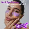 numbuzin No.9 Eye Patches | NAD+ Collagen Under Eye Patches | Dark Circles, Cooling, Puffy Eyes, Eyebags, Wrinkles | Peptides, Caffeine, Niacinamide | Self Care, Gift | 5 Pairs, 10 Patches
