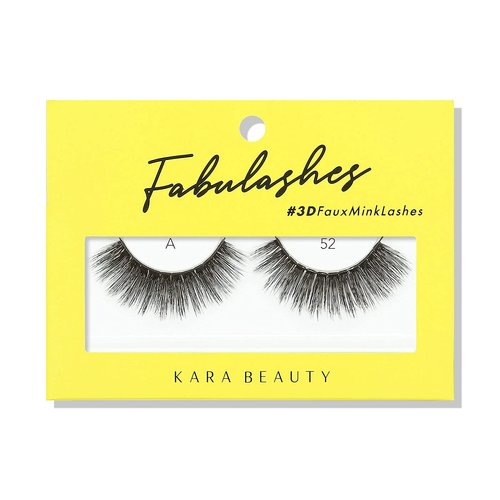 KARA BEAUTY FABULASHES 3D Faux Mink False Eyelashes - Style A52