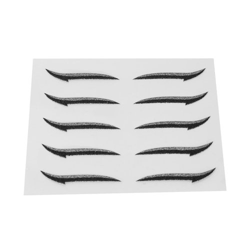 Brrnoo Reusable Glitter Stickers,Adhesive Sticker for Womens Eyes Makeup,Waterproof Self Adhesive Stickers for Weddings Dance Parties(Silver)