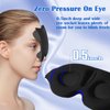 Eye Mask for Lash Extensions, Eye Mask for Sleeping, Soft Breathable Eyelash Sleeping Mask for Extensions with Adjustable Elastic Strap for Flight Nape