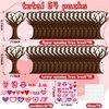 BeYumi 16Pcs Valentine’s Day Heart Trees Craft Kit for Kids Make Your own Valentine Owl Heart Trees Decorations DIY Valentine’s Day Crafts Set Holiday School Classroom Home Party Fun Activities Decor