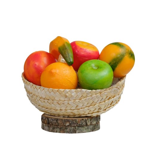 EDK Handmade Mixed Fruit Shaped Soap for Home And Garden Decoration