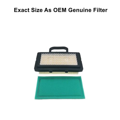 MOWFILL 792101 5408K Air Filter Replace for BS 672772 671231 John Deere MIU11286 GY20575 GY21056 With 273638 Pre Filter Fits 405577 407777 40G777 445577 441777 John Deere D140 Z425