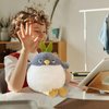 CURVETDA Cute Bird Stuffed Animal Plush Doll Toys,Adorable Companions, Soft Plushie Birthday Gifts for Kids Girls Boys (Grey,13 inch)