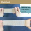CIYAGPOOU Self Adhesive Bandage Wrap,2 Inch White Elastic Cohesive Bandages, Vet Wrap for Dogs,Tattoo Grip Sports Breathable Tape Bulk for First Aid, Wrist Sprains Protection