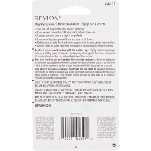 Revlon Magnifying Makeup Mirror, 10x Magnifier