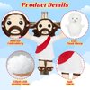 JIAJEGTGT Jesus Plush, 13 Inches Jesus Plushie with Sheep Stuffed Animals, Classic Christian Religious Jesus Stuffed Doll, Gifts for Boys Girls Party Easter Christmas (Red)