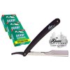 300 Derby Professional Single Edge Razor Blades comes with free Shaving Factory Straight Razor