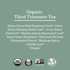 Earth Mama Organic Third Trimester Tea Bags | 100% USDA Organic Herbal Tea for Late Pregnancy Comfort + Childbirth Preparation, 16 Teabags Per Box (3-Pack)
