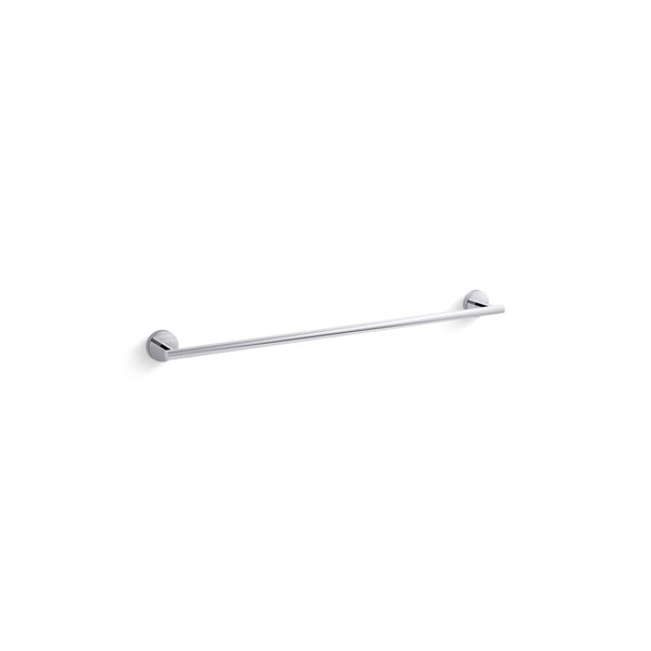 KOHLER 27287-Cp Elate Bathroom Towel Bar, 24", Polished Chrome