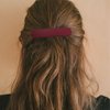 Matte French Design Hair Clips and Pins - 5Pcs Elegant Barrettes for Thin Fine Hair, Flat Accessories for Short to Medium Length Styles, Non-Slip and Secure