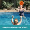 Botabee Kids Pool Basketball 2 Pack | Compatible with Intex Floating Hoops Poolside Basketball Game and Other Pool Basketball Hoop | Mini Ball for Outdoor and Poolside Play