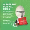 Star Wars Dog Toy The Mandalorian Holiday Dog Toy | Hands Off My Bounty Mandalorian Squeaky Dog Toy Chew Toy | Plush Toy for Dogs | Small Dog Toy, 6 Inch, (FF19323)