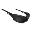 Mechanix Wear: Vision Type-E Safety Glasses with Advanced Anti Fog, Scratch Resistant, Grey Half Framed Protective Eyewear, Lightweight, Adjustable Arms and Nose, For Outdoor Use (Smoke Lens)