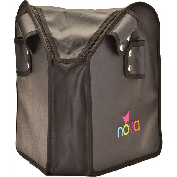 NOVA Medical Products Pouch Bag for 3 Wheeled Rollator Walker, Black, 1 Count