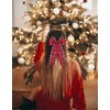 Christmas Hair Bows for Women Green Red Plaid Hair Bows Winter Holiday Bows Hair Ribbons Christmas Holiday Accessories Costume Outfits Party Favors Gifts (Pattern B)