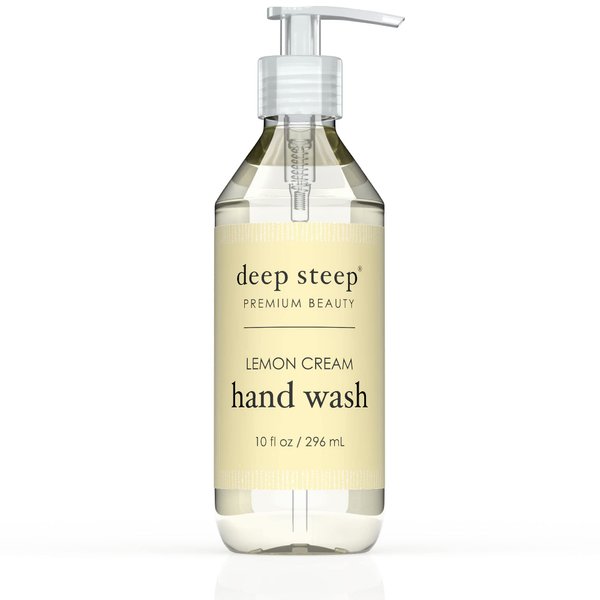Deep Steep Hand Wash, 10oz (Lemon Cream)