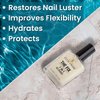 Ellie Chase 7 in 1 Nail Strengthener, Growth, Hardener, Repair Treatment Polish 0.5 OZ/Peptides/Vitamin E/Violet Extract/Oils/Amino Acid/Extra Hydration/Strength/Smoothing/Hardening/Protection/Shine