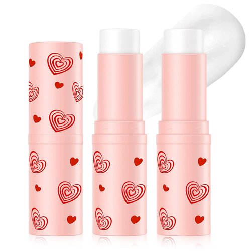HOSAILY 2 Pcs Magic Pore Eraser, Invisible Pore Face Primer Stick for Flaw Skin Long-Wearing Hydrating Moisturizing Blur Stick Primer Makeup Face Foundation Primer