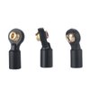 MORLORDY 10Pcs RC Plastic Tied Rod Ends Link Ball Joint Head Kit for 1/24 RC Crawler Car SCX24 Upgrades Accessories, A