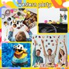 HAVAGDTM 139 PCS Western Cowboy Party Favors with Stickers Silicone Bracelets Mini Duck Bulk Party Favors for Birthday Class Prizes Great Goodie Bag Fillers Party Favor Supplies