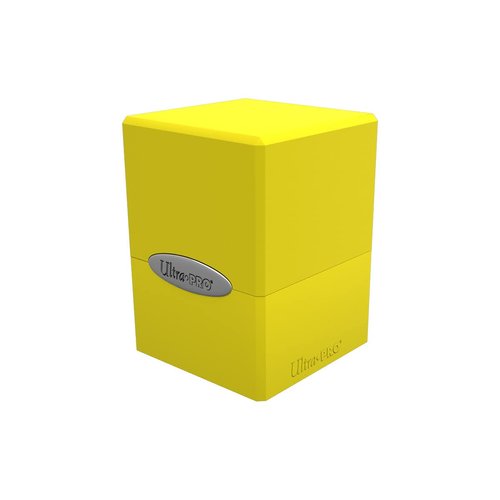 Ultra Pro - Satin Cube Deck Box - Lemon Yellow