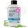 ECOLATIÈR Natural Micellar Water Sensitive Skin, Vegan Makeup Remover, Hydrating Facial Cleanser with 99.1% Natural Ingredients, Micellar Cleansing Water for All Skin Types - 13.5 Fl Oz / 400ml