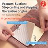 FuKuEn Anti Slip Rug Pad Grippers for Carpet Vacuum Technology Carpet Gripper for Hardwood Floors Anti Curling Carpet Grips Washable Non Slip Carpet Pad 10x10cm 8 Pieces