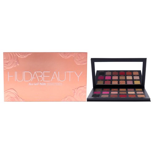 Huda Beauty Rose Gold Remastered Eyeshadow Palette Women Eye Shadow 0.59 oz