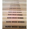 Burd Wood Works Hickory Lacrosse Attack Shaft