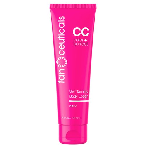 Tanceuticals Self Tanner - Self Tanning Lotion for Body, Color Correcting Natural Looking & Long Lasting Sunless Tan – Quick Fake Tan, Bronze Glow - Fresh Coconut Scent and Healthy Ingredients