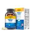 Country Life Omega 3 Fish Oil Supplement - High Concentration EPA and DHA Omega 3 Fatty Acids - 2000mg Fish Oil for Emotional Health, Mood Support, and No Fish Taste - Natural Lemon Flavor