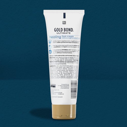 Gold Bond Ultimate Healing Foot Cream, 4 oz (Pack of 2)