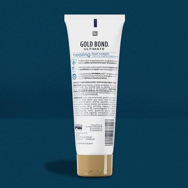Gold Bond Ultimate Healing Foot Cream, 4 oz (Pack of 2)