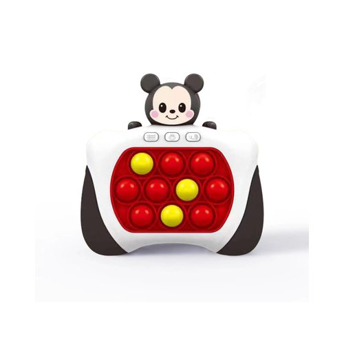 Pop Fidget Toys Fast Push Game for Kids Adults, Handheld Fast Puzzle Game Machine, Relief Toy Party Favors Toy, Kids Gifts(Mouse)