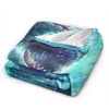 Funny Shark Blanket Fantasy Shark Throw Blanket Shark Gifts and Decor Shark Blanket for Girls Women Men Boys Soft Warm Cozy Fleece Blanket for Couch Sofa ​Bed 50"x40"